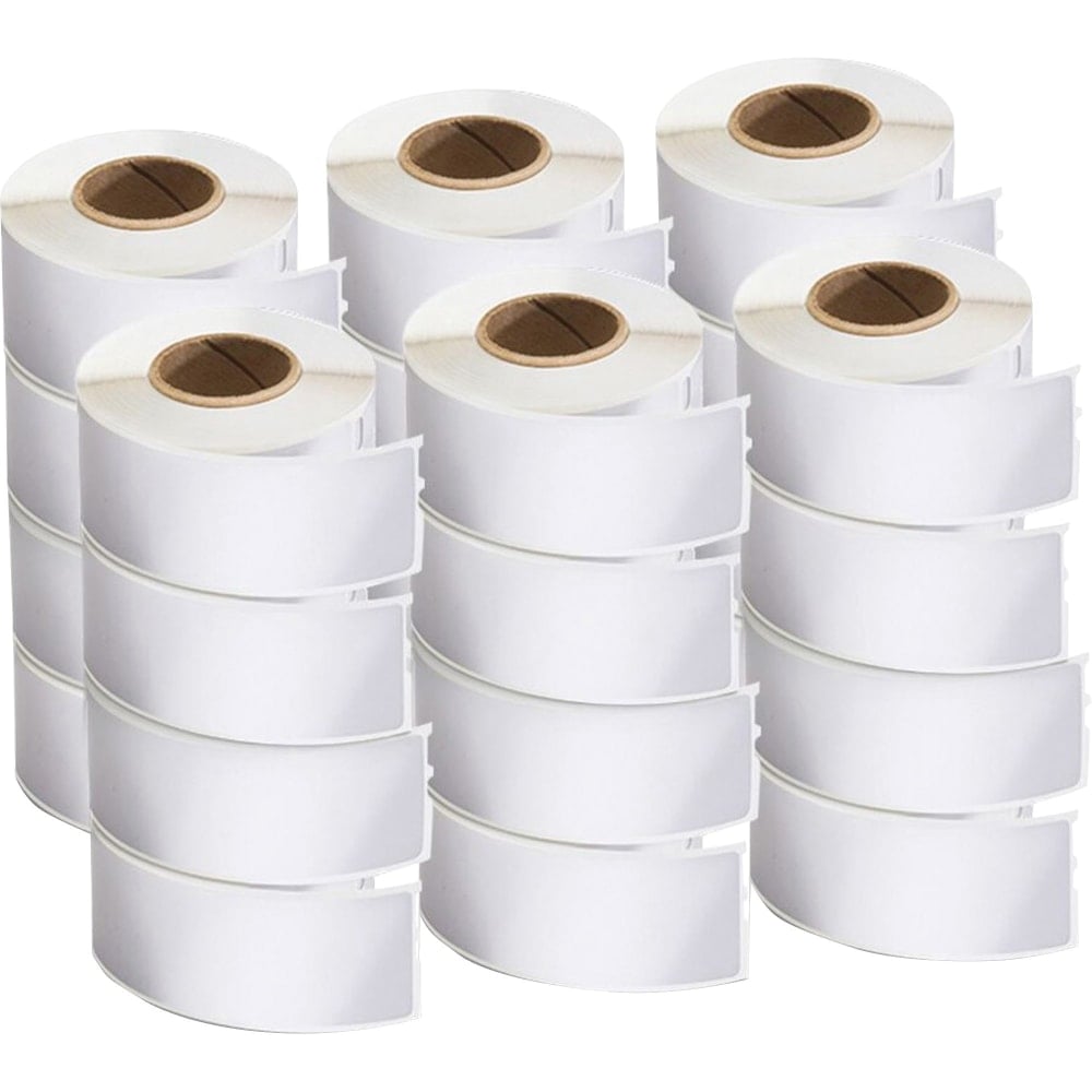 DYMO LabelWriter Address Labels, 1-1/8inH x 3-1/2inW, Rectangle, White, 350 Labels Per Roll, Pack Of 24 Rolls MPN:2050813