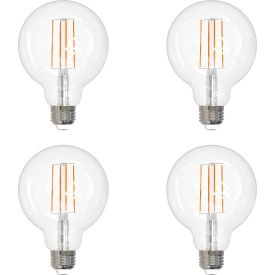 Sunlite® LED Edison Globe Light Bulb 8.5W 2700K 5-5/16