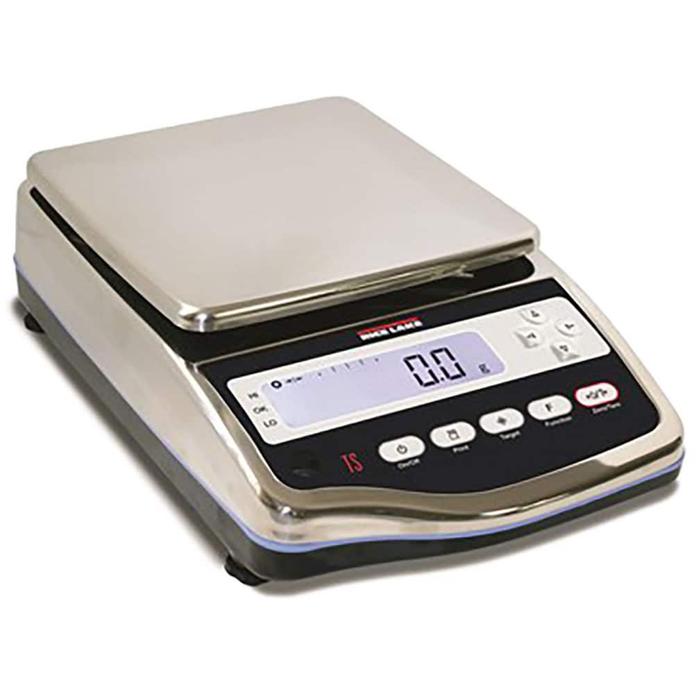 Process Scales & Balance Scales, System Of Measurement: Grams , Calibration: External , Display Type: LCD , Capacity: 6200.000 , Platform Length: 7.5in  MPN:108157