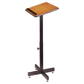 Portable Presentation Podium / Lectern - Medium Oak 70-MO