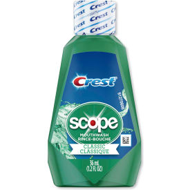 Crest® + Scope Mount Rinse Classic Mint 36 mL Bottle 180 Bottles/Case 97506