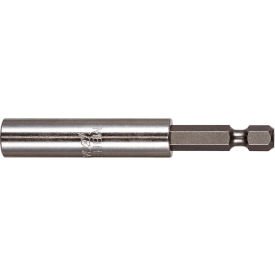 Vega 1/4 Mag Bit Holder 1pc Stainless Steel w/ C-Ring x 2-1/8