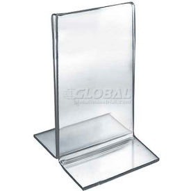 Approved 152731 Vertical Double Sided Stand Up Sign Holder 3.5