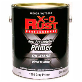 X-O Rust Oil Base Primer Gray Primer Gallon - 802421 802421