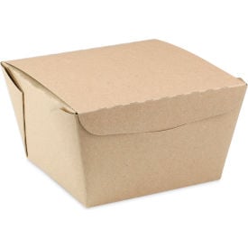 Pactiv Evergreen EarthChoice OneBox Paper Boxes 46 oz. Capacity Kraft 200/Carton NOB08KEC