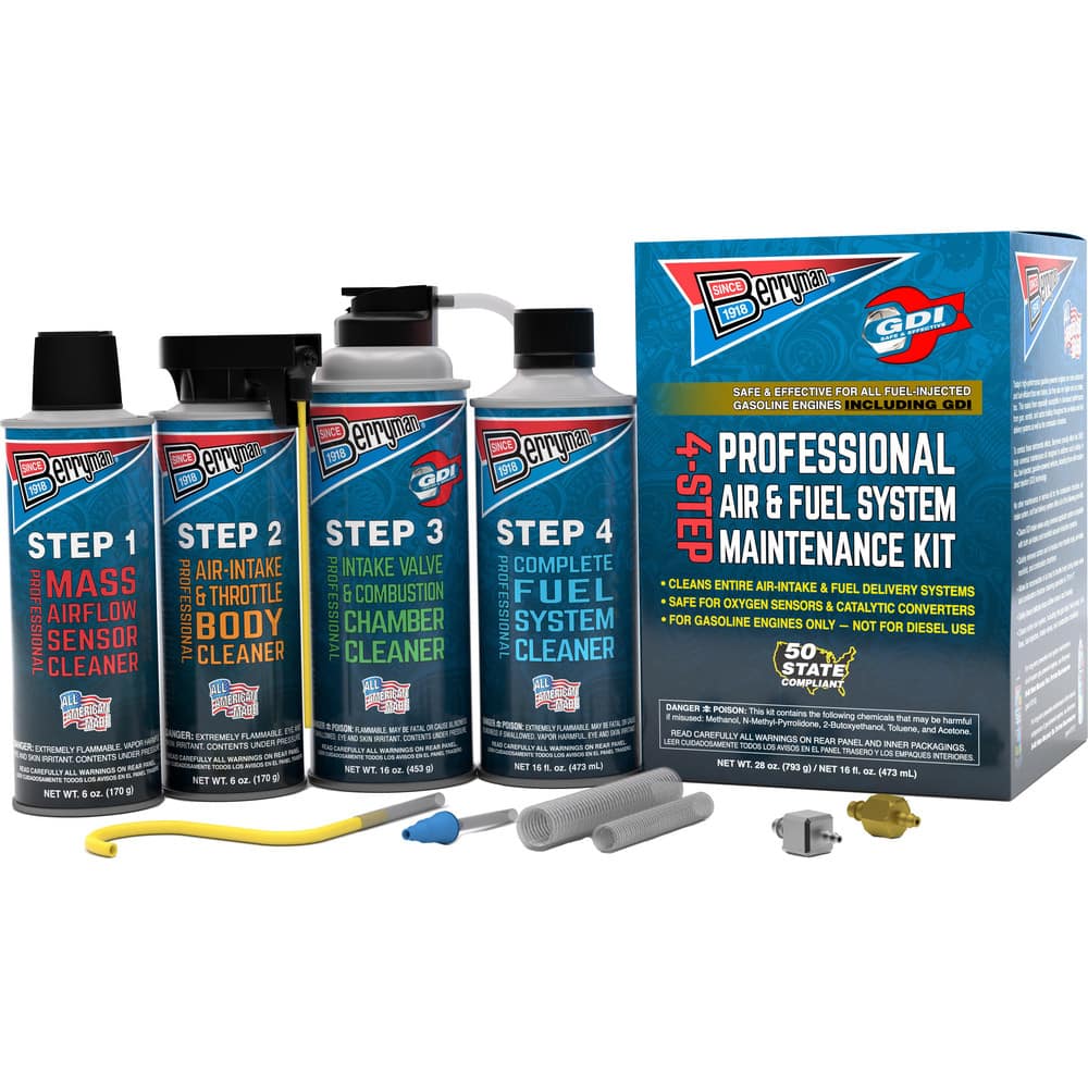 Automotive Fuel System & Restoration Kits, Type: 4-Step Professional Air & Fuel System Maintenance Kit  MPN:2640