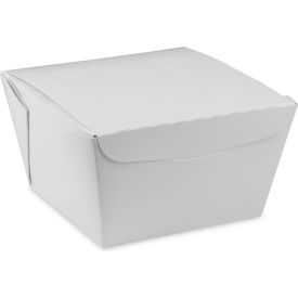 Pactiv Evergreen EarthChoice OneBox Paper Boxes 37 oz. Capacity White 312/Carton NOB01W