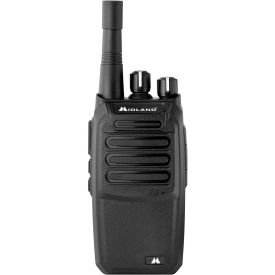 Midland® BizTalk® Business Radio W/ Push Button Communication Black BR200