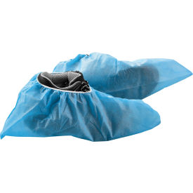 GoVets™ Skid Resistant Disposable Shoe Covers Size 12-15 Blue 150 Pairs/Case 198BBL708