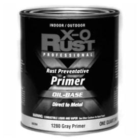 X-O Rust Oil Base Primer Gray Primer Quart - 642264 642264
