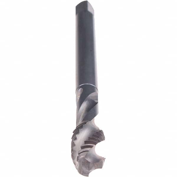 Spiral Flute Tap: M12x1.50 Metric Fine, 4 Flutes, Modified Bottoming, 6H Class of Fit, Cobalt, Oxide Coated MPN:C0503200.0303