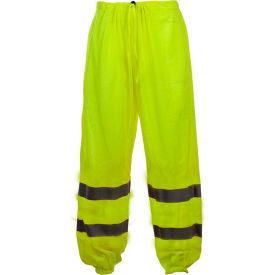 GSS Safety 3801 Class E Standard Mesh Pants Lime 2XL/3XL 3801-2XL/X3XL