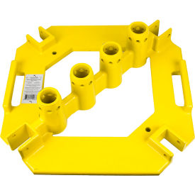 Guardian Quickset Multi-Directional Baseplate Powder Coated Steel 21-1/2