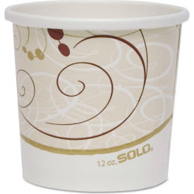 Dart® Double Poly Paper Food Container 3-5/8