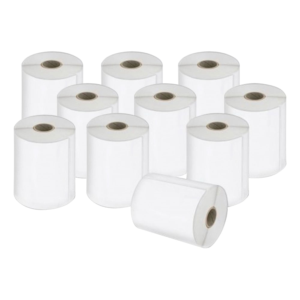 DYMO LabelWriter XL Shipping Labels, 4in x 6in, Rectangle, White, 220 Labels Per Roll, Pack Of 10 Rolls MPN:2011999