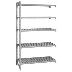 Camshelving® Premium Add-On Unit - 5 Vented Shelves 18x54x72 CPA185472V5480