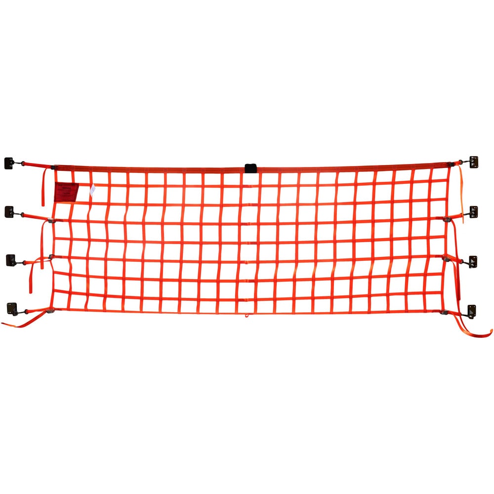 Multi-Purpose Fence & Net, Type: Loading Dock Safety Netting , Mesh Size: 6 in , Color: Safety Orange , Material: Polyester  MPN:OHPW420-B