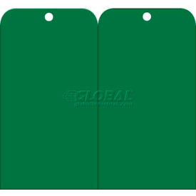 NMC RPT158 Tags Accident Prevention Tags Green Blank 6