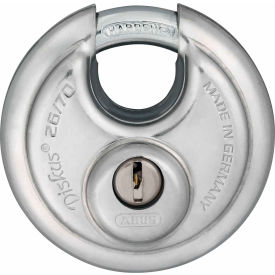 ABUS Maximum Strength Stainless Steel Diskus 26/70 KA Keyed Alike - Pkg Qty 6 26020