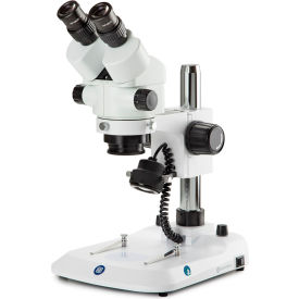 Euromex StereoBlue Binocular Zoom Microscope w/ Pillar Stand & LED Illumination 7x to 45x ESB-1902-P