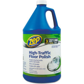 Zep® Commercial High Traffic Floor Polish 1 Gallon Bottle - ZUHTFF128EA ZUHTFF128EA