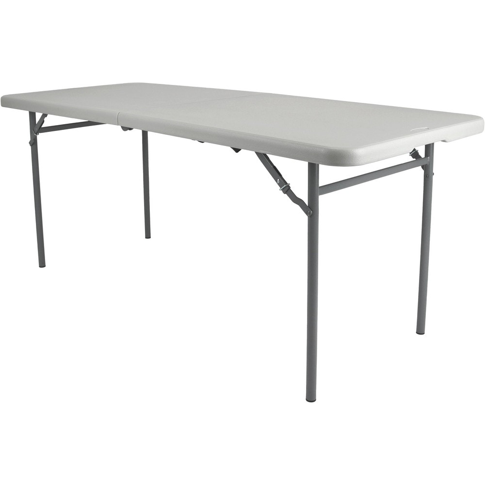 Folding Tables, Overall Width (Inch): 30 , Overall Height (Inch): 29-1/4 , Overall Length: 72.00in , Work Surface Orientation: Flat , Shape: Rectangle  MPN:CMFIH3072