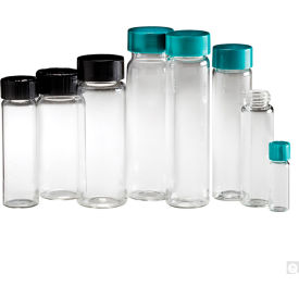 Qorpak GLC-05185 Pre-Cleaned Clean Glass Screw Thread Sample Vials 1 dram (4ml) Case of 144 GLC-05185