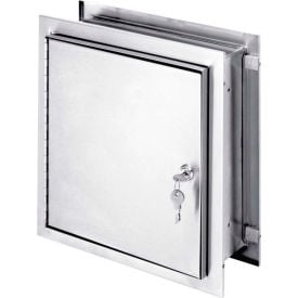 Omnimed® Stainless Steel Pass-Thru Cabinet with Key Lock 12