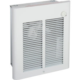 Small Room Commercial Fan Forced Wall Heater W/ Integral Double Pole Thermostat 2000 Watt 277V SRA2027DSF