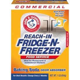 Arm & Hammer Fridge-N-Freezer Pack Baking Soda  Unscented 16 oz. Box 12 Boxes - 3320084011 CDC 3320084011CT