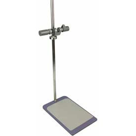 SCILOGEX Plate Stand with Support Rod and Clamp 18900131 Use with OS20/OS40 Overhead Stirrers 18900131