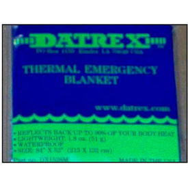 Datrex Thermal Emergency Blanket 1/Case - DX1528M DX1528M