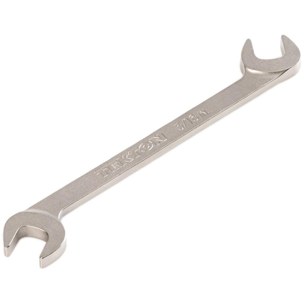 Open End Wrenches, Wrench Type: Open End , Head Type: Angled , Wrench Size: 5/16 in , Number Of Points: 0 , Material: Steel  MPN:WAE83208