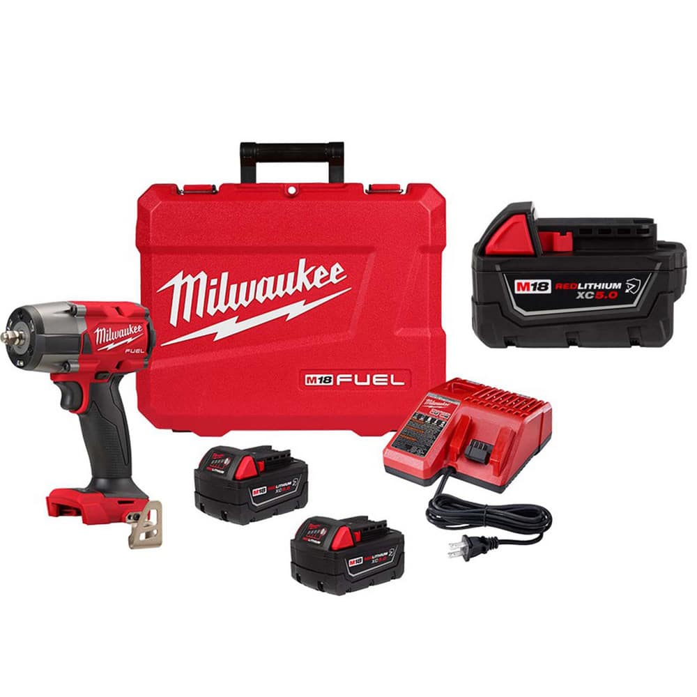 Cordless Impact Wrenches & Ratchets, Voltage: 18.00 , Handle Type: Straight , Speed (RPM): 0-2575 , Torque (Ft/Lb): 600 , Brushless Motor: Yes  MPN:9090143/8312461