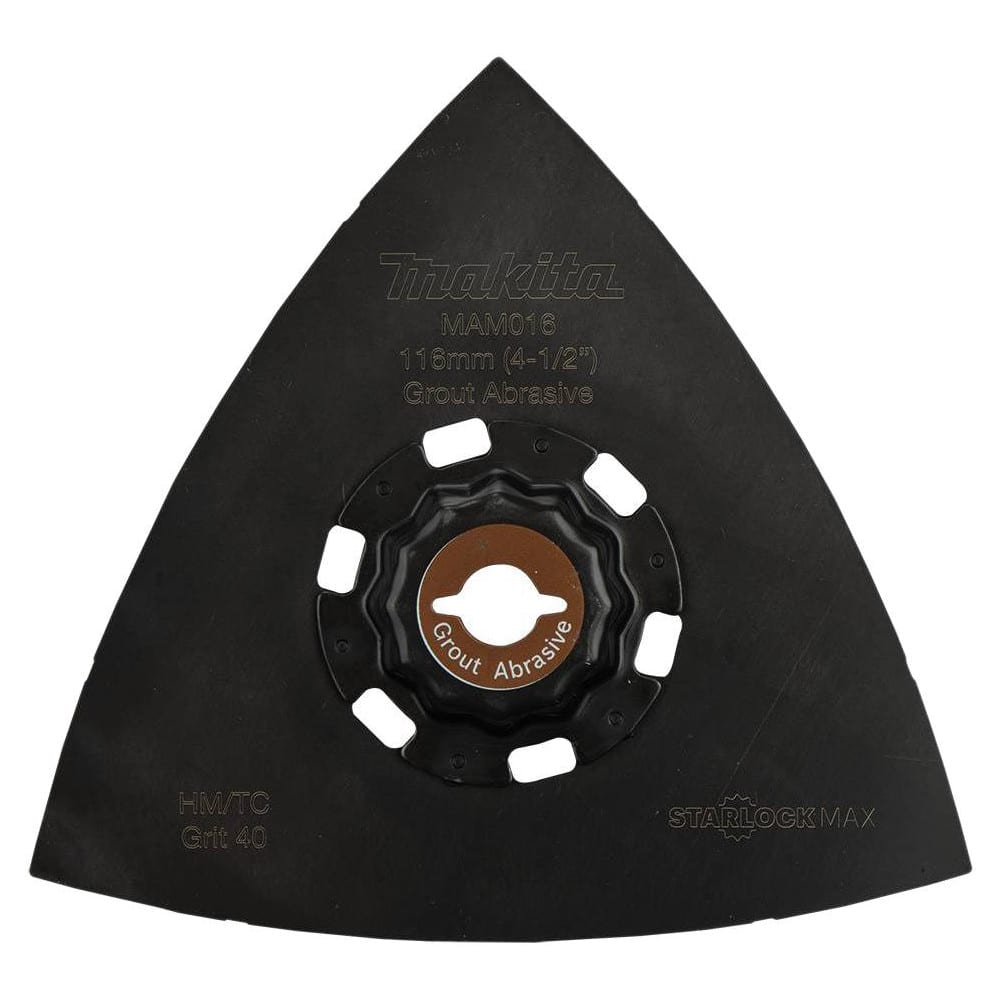 Rotary & Multi-Tool Accessories, Accessory Type: Delta Triangle Sanding Pad , For Use With: Oscillating Multi-Tool , Number Of Pieces: 1  MPN:E-08648