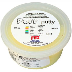 Puff LiTE™ Color-Coded Exercise Putty X-Soft Yellow 90cc 10-1411