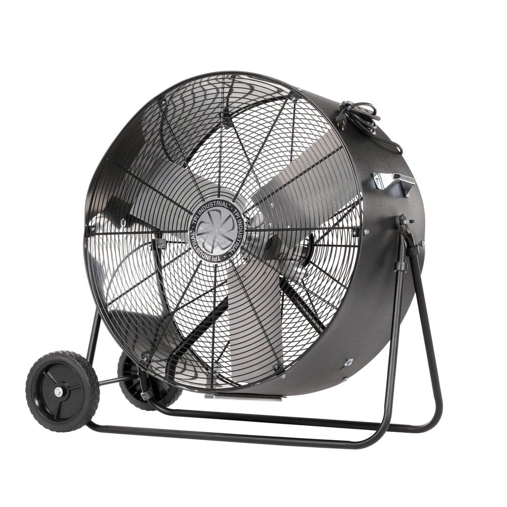 Blower Fans & Coolers, Blower Fan Type: Portable , Type: Steel Spiral Wire , Blade Length (Inch): 30 , Air Flow: 4400CFM , Drive Type: Direct  MPN:PBXS30D