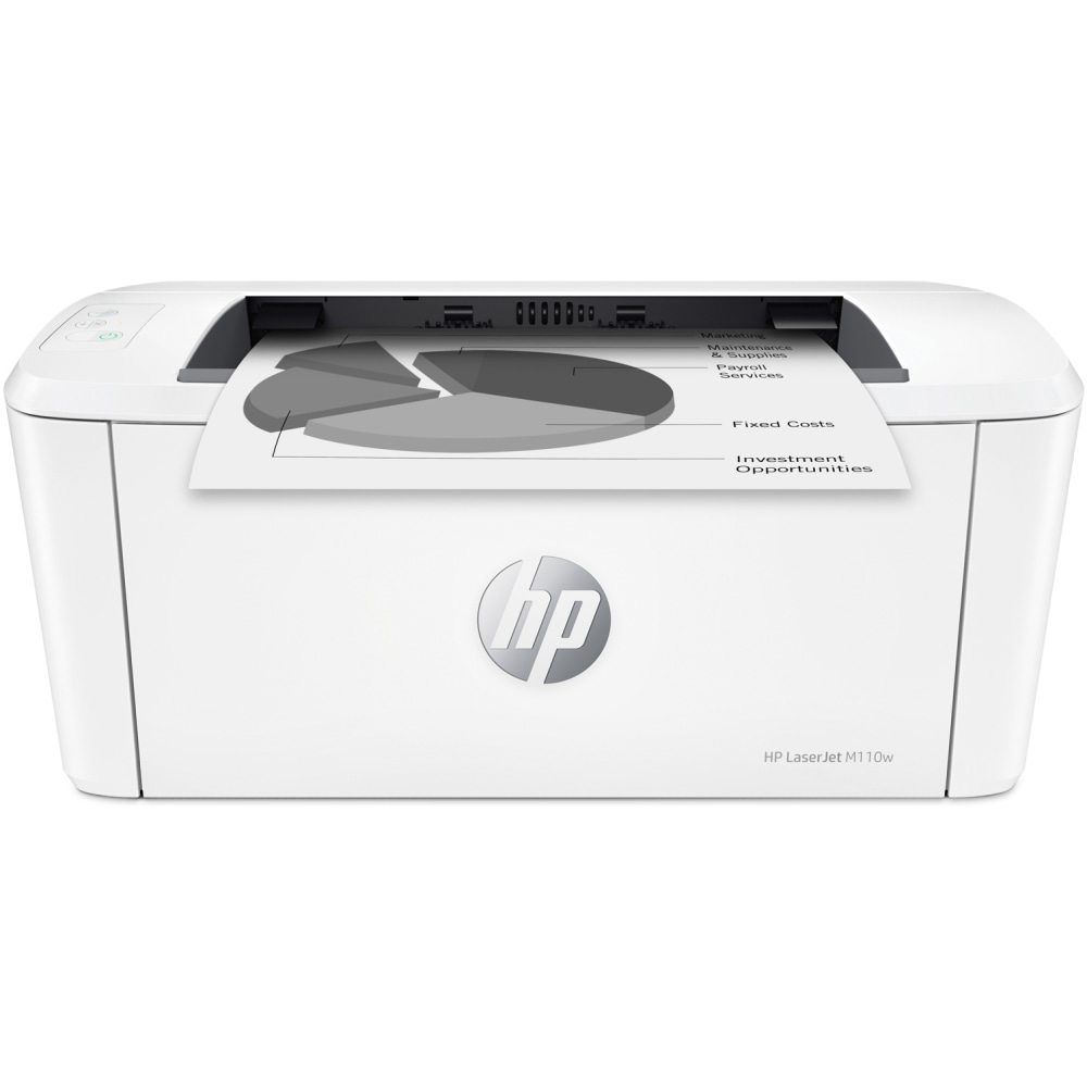 HP LaserJet M110w Wireless Printer, Print, Fast speeds, Easy setup, Mobile printing, Best for small teams MPN:7MD66F#BGJ