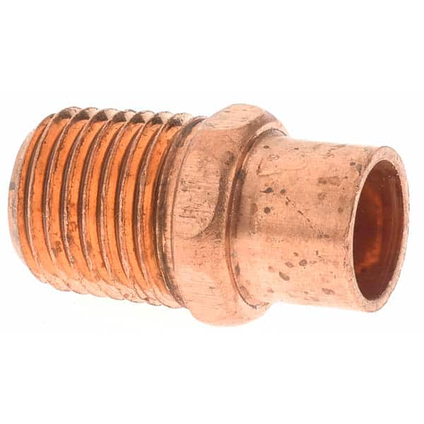 Wrot Copper Pipe Adapter: 1/4