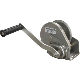 OZ Lifting Products Stainless Steel Brake Winch w/ Left Handed Handle 1000 lb. Capacity OZ1000BWSS-LH