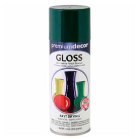 Premium Dcor Decorative Gloss Enamel 12 oz. Aerosol Can Hunter Green - 792793 792793