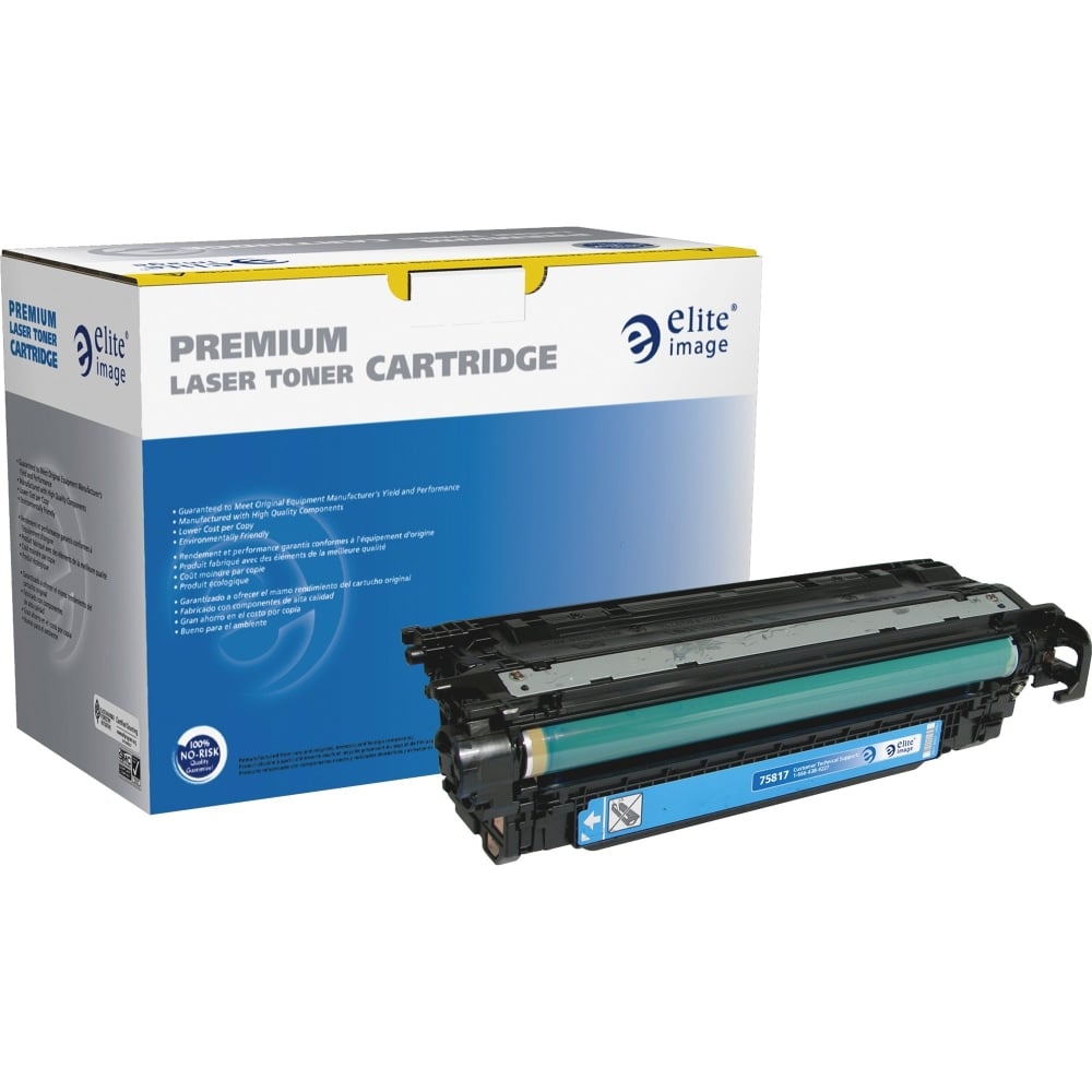 Elite Image Remanufactured Cyan Toner Cartridge Replacement For HP 507A, CE401A MPN:ELI75817