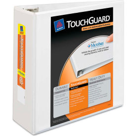 Avery® Touchguard Antimicrobial View Binder with Slant Rings 4