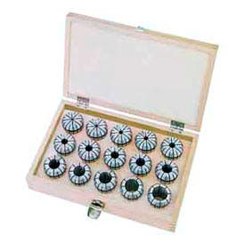 ER32 Metric Spring Collet Set 18 Piece 3mm to 20mm Import 8-700-8095