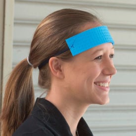 ERB® S6 Sponge Sweatband Blue Pack of 25 - Pkg Qty 25 WEL10026BL