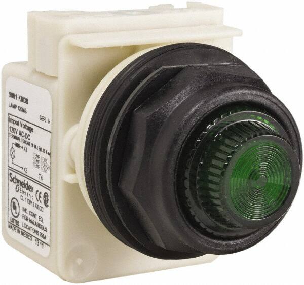120 V Green Lens Indicating Light MPN:9001SKP38G31