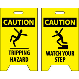 Floor Sign - Caution Tripping Hazard Watch Your Step FS36