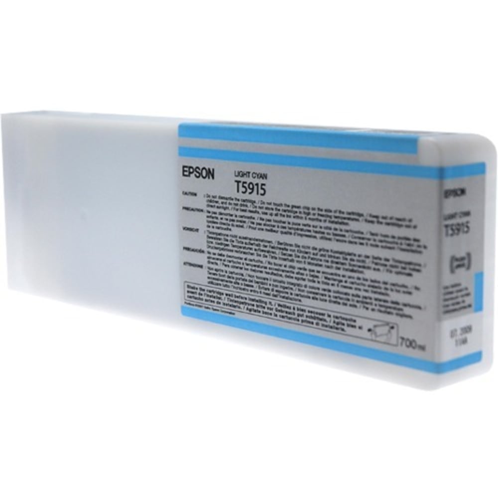 Epson Light Cyan Ink Cartridge - Inkjet - Light Cyan MPN:T591500