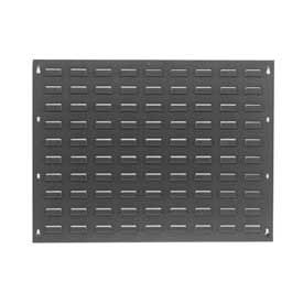 GoVets™ Louvered Gray Wall Panel Without Bins 27