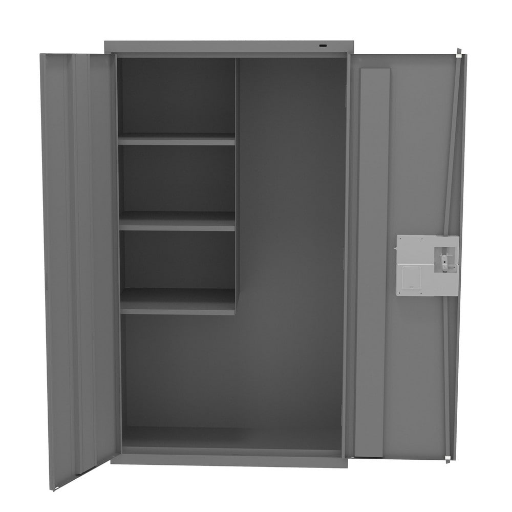 Storage Cabinets, Cabinet Type: Steel Storage Cabinet , Cabinet Material: Steel , Width (Inch): 36in , Depth (Inch): 18 , Cabinet Door Style: Solid  MPN:JAN6618EL-MGY